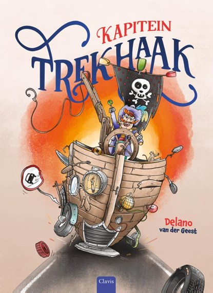 Kapitein Trekhaak, Delano van der Geest - Gebonden - 9789044858532