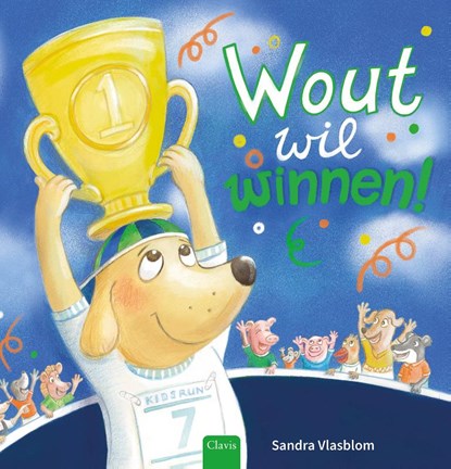 Wout wil winnen!, Sandra Vlasblom - Gebonden - 9789044860719