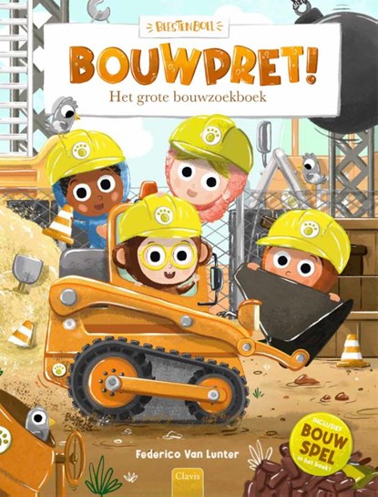 Bouwpret! Het grote bouwzoekboek, Federico Van Lunter - Gebonden - 9789044860931