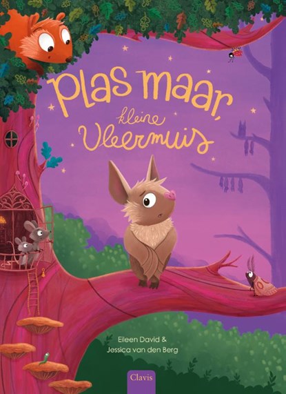 Plas maar, kleine vleermuis, Eileen David - Gebonden - 9789044861600