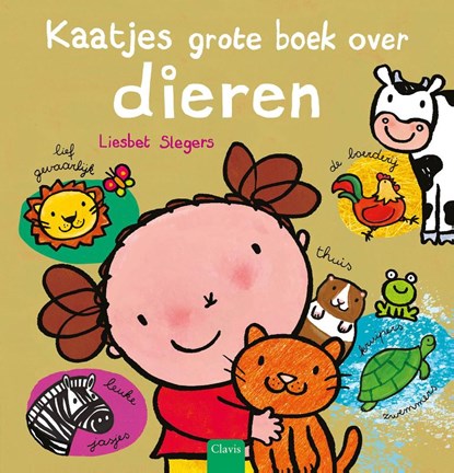Kaatjes grote boek over dieren, Liesbet Slegers - Gebonden - 9789044862034