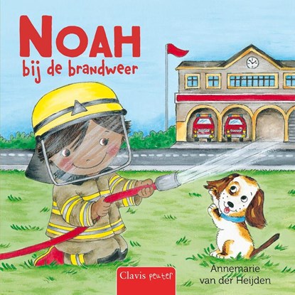 Noah bij de brandweer, Annemarie van der Heijden - Gebonden - 9789044863550