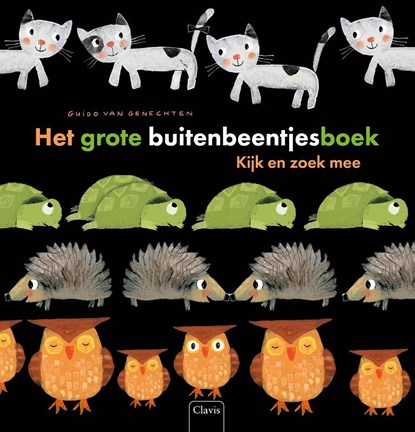 Het grote buitenbeentjesboek, Guido Van Genechten - Gebonden - 9789044863628