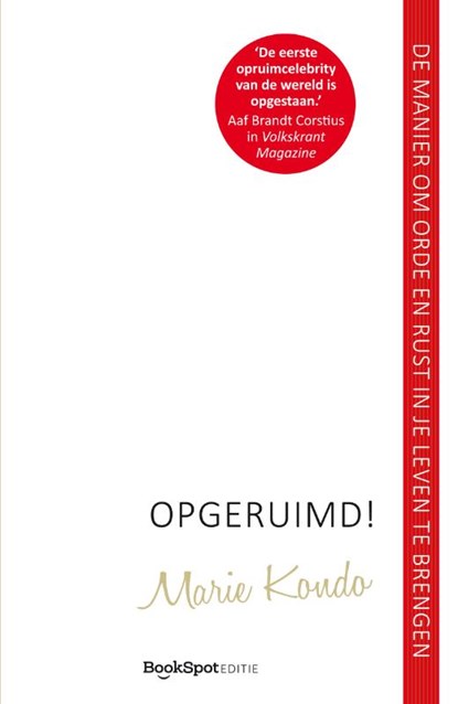 Opgeruimd, Marie Kondo - Paperback - 9789044984170