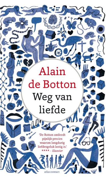 Weg van liefde, Alain de Botton - Paperback - 9789045035444