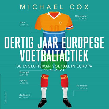 Dertig jaar Europese voetbaltactiek, Michael Cox - Luisterboek MP3 - 9789045049533