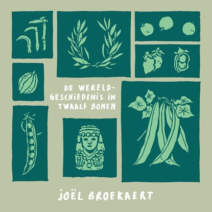 De wereldgeschiedenis in twaalf bonen, Joël Broekaert - Luisterboek MP3 - 9789045050263