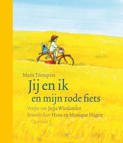 Jij en ik en mijn rode fiets, Jujja Wieslander - Gebonden - 9789045114309
