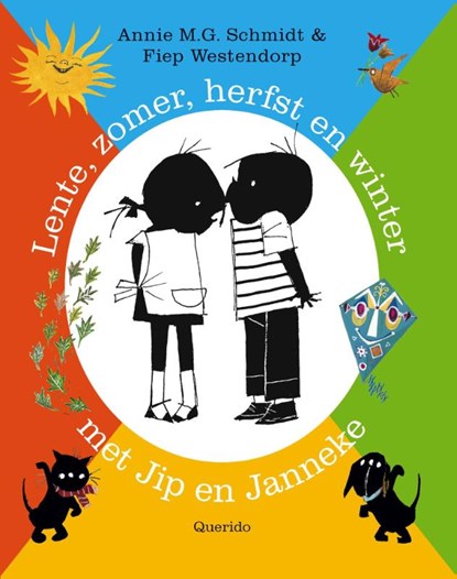 Lente, zomer, herfst en winter met Jip en Janneke, Annie M.G. Schmidt - Gebonden - 9789045117263