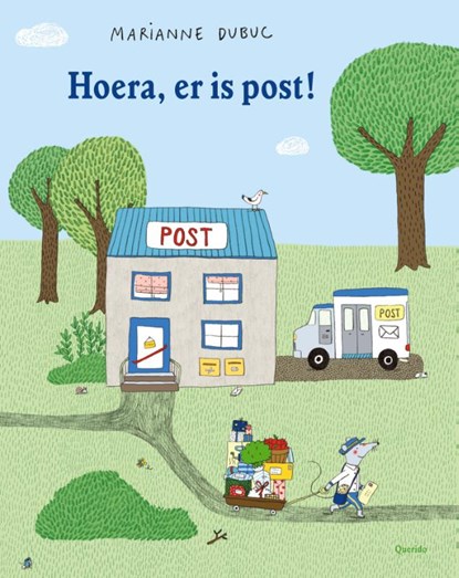 Hoera, er is post!, Marianne Dubuc - Gebonden - 9789045118239