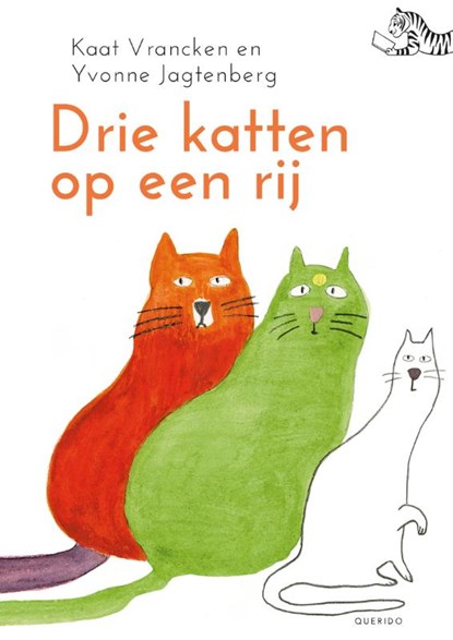 Drie katten op een rij, Kaat Vrancken - Gebonden - 9789045121246