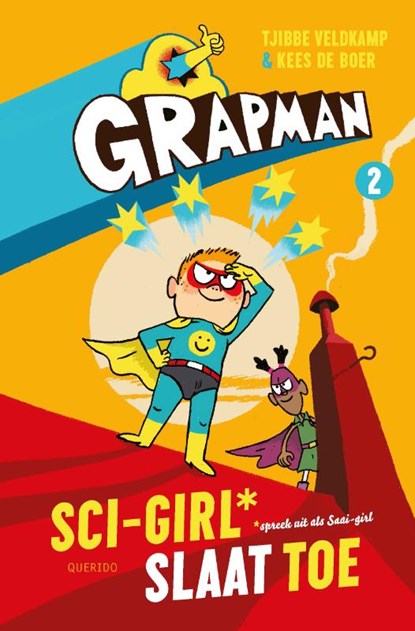Grapman. Sci-Girl slaat toe, Tjibbe Veldkamp - Gebonden - 9789045124469