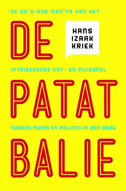 De patatbalie, Hans Izaak Kriek - Paperback - 9789045204666