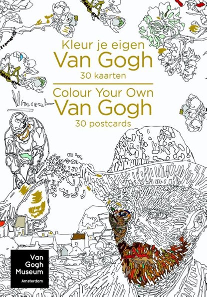Kleur je eigen Van Gogh - Colour your own Van Gogh, niet bekend - Paperback - 9789045211268