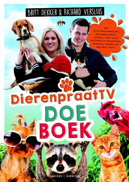 Het DierenpraatTV Doeboek, Britt Dekker ; Richard Versluis - Paperback - 9789045213194