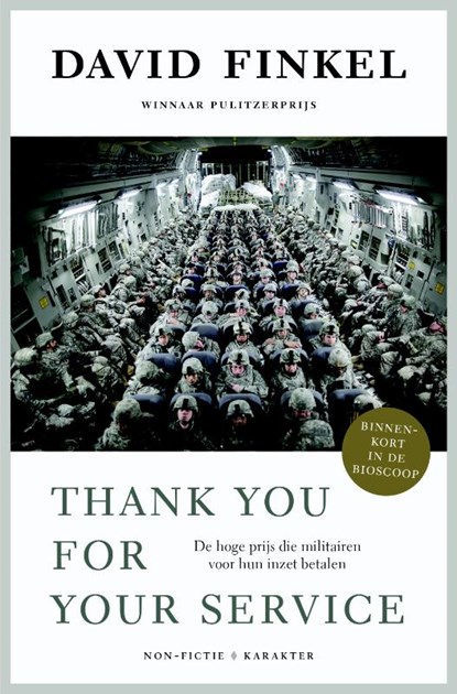 Thank you for your service, David Finkel - Paperback - 9789045213736