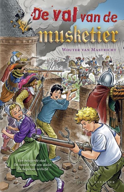 De val van de musketier, Wouter van Mastricht - Gebonden - 9789045217505