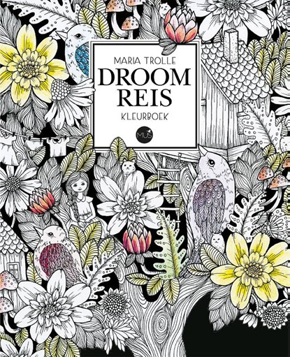 Droomreis kleurboek, Maria Trolle - Gebonden - 9789045321875