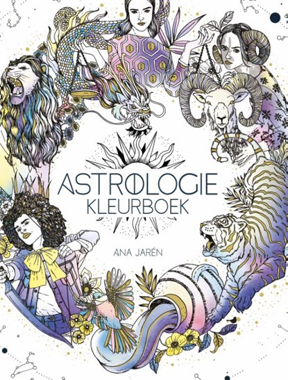 Astrologie kleurboek, Ana Jarén - Paperback - 9789045326573