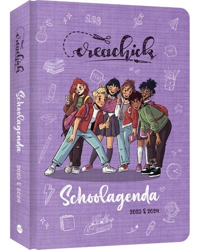 CreaChick Schoolagenda 2023 - 2024, CreaChick - Gebonden - 9789045327907
