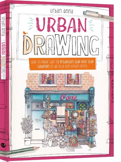 Urban Drawing, Urban Anna ; Astrid Wielinga - Paperback - 9789045328133