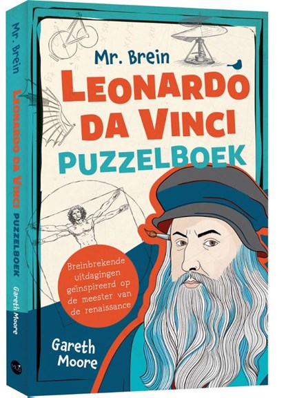 Mr. Brein Leonardo Da Vinci puzzelboek, Gareth Moore - Paperback - 9789045328416