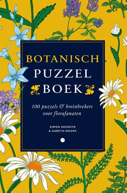 Botanisch puzzelboek, Simon Akeroyd ; Gareth Moore - Gebonden - 9789045328881