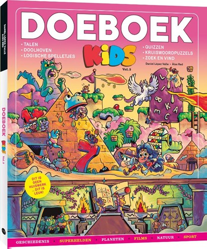 Doeboek kids vol. 3, Daniel López Valle ; Àlex Red - Paperback - 9789045329178