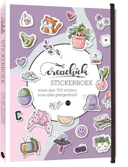 CreaChick Stickerboek, CreaChick - Paperback - 9789045329390