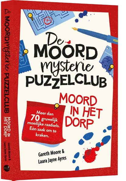 De moordmysterie puzzelclub 1: Moord in het dorp, Gareth Moore ; Laura Jayne Ayres - Paperback - 9789045329529