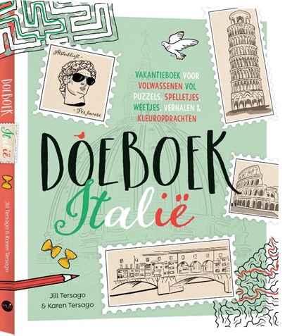 Doeboek Italië, Jill Tersago ; Karen Tersago - Paperback - 9789045329673