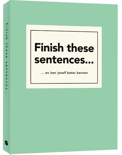 Finish these sentences…, Lavinia Bakker - Paperback - 9789045329697