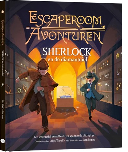 Escape Room Avonturen: Sherlock en de diamantdief, Alex Woolf - Gebonden - 9789045329949