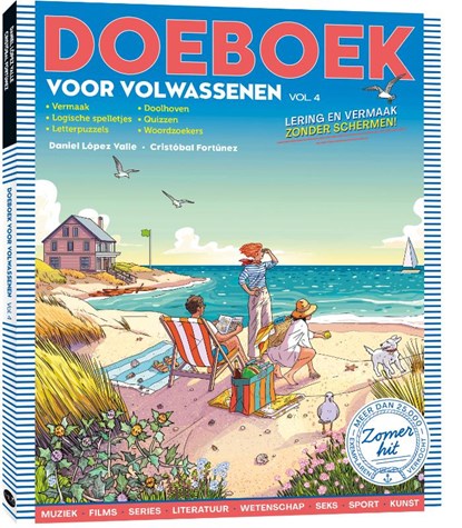 Doeboek voor volwassenen vol. 4, Daniel López Valle ; Cristóbal Fortúnez - Paperback - 9789045330259