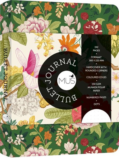 MUS Bullet Journal Bloom, Nicole Neven - Gebonden - 9789045330273