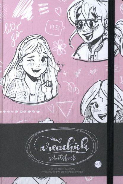 CreaChick Schetsboek, CreaChick - Gebonden - 9789045330945