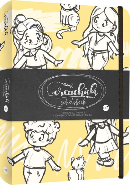 CreaChick Schetsboek, CreaChick - Gebonden - 9789045330976