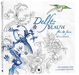 Delfts Blauw flora & fauna kleurboek - Annemarie Vermaak - 9789045331140