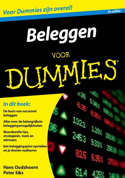 Beleggen voor Dummies,, Hans Oudshoorn ; Peter Siks - Paperback - 9789045350288