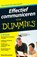 Effectief communiceren voor Dummies, Marty Brounstein - Paperback - 9789045350578