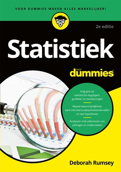 Statistiek voor Dummies, Deborah J. Rumsey - Paperback - 9789045350585