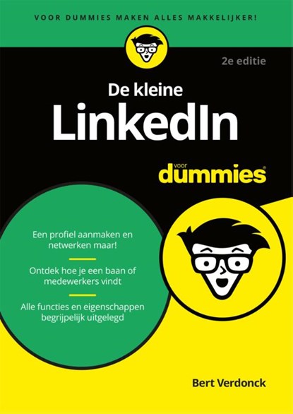 De kleine LinkedIn voor dummies, 2e editie, Bert Verdonck - Paperback - 9789045350622