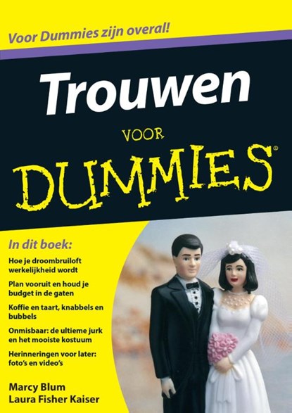 Trouwen voor Dummies, Marcy Blum ; Laura Fisher Kaiser - Paperback - 9789045350714