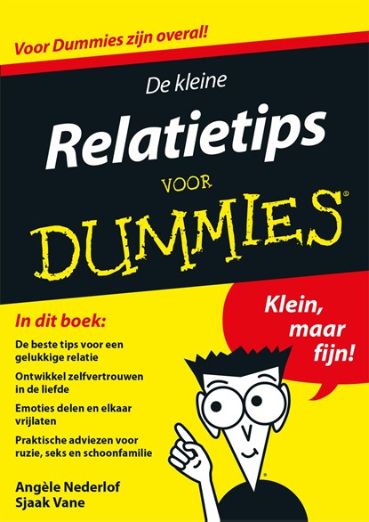 De kleine relatietips voor Dummies, Angèle Nederlof ; Sjaak Vane - Ebook - 9789045350745