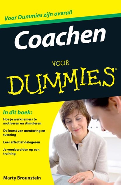 Coachen voor Dummies, Marty Brounstein - Paperback - 9789045350820