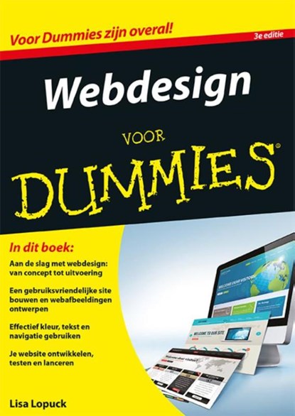 Webdesign voor Dummies, Lisa Lopuck - Paperback - 9789045351575