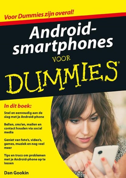 Android-smartphones voor Dummies, Dan Gookin - Paperback - 9789045351582