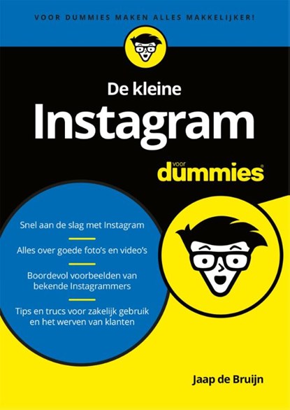 De kleine Instagram voor dummies, Jaap de Bruijn - Paperback - 9789045351872