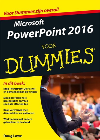 Microsoft PowerPoint 2016 voor Dummies, Doug Lowe - Ebook - 9789045352381