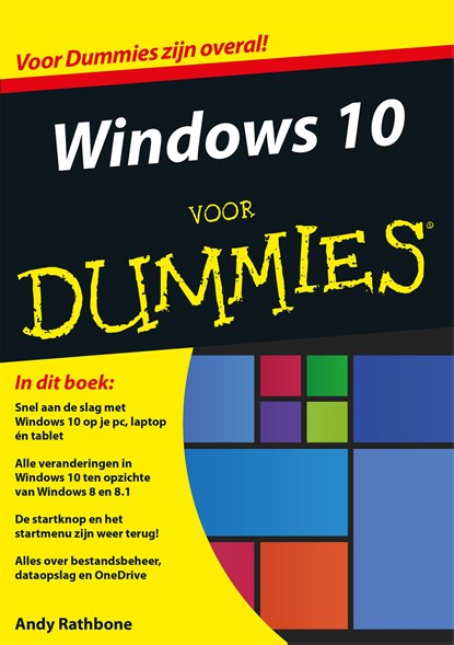 Windows 10 voor Dummies, Andy Rathbone - Ebook EPUB - 9789045352411